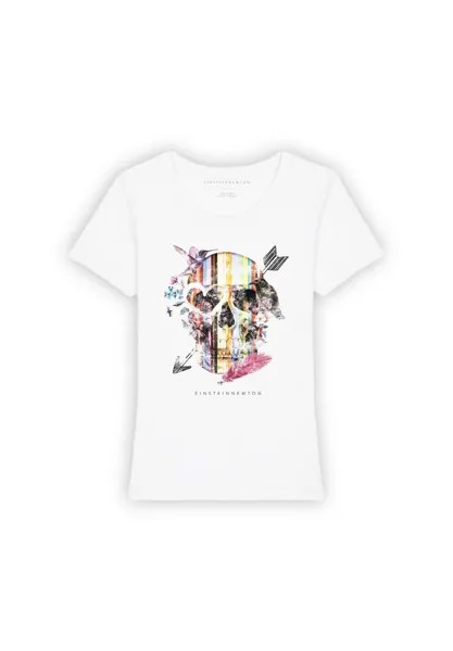 Футболка с принтом ARROW SKULL T-SHIRT RODEO Einstein Newton, цвет weiß