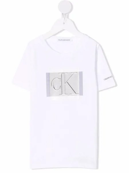 Calvin Klein Kids футболка с логотипом