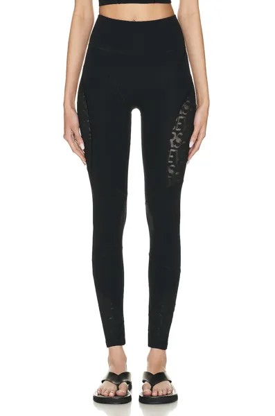 Леггинсы Versace Stretch Legging, черный