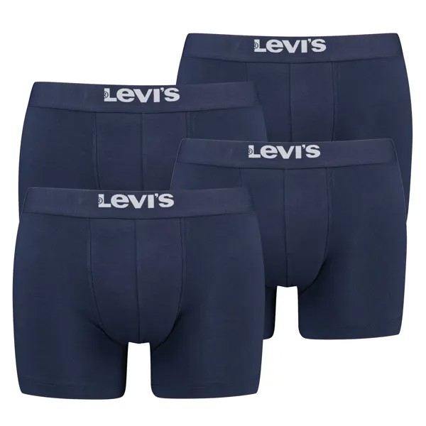 Боксеры Levi´s Boxershort 4 шт, синий