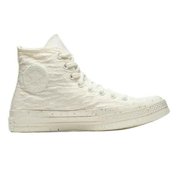 Женские кроссовки Chuck 70 Hybrid текстура CONVERSE, цвет weiss