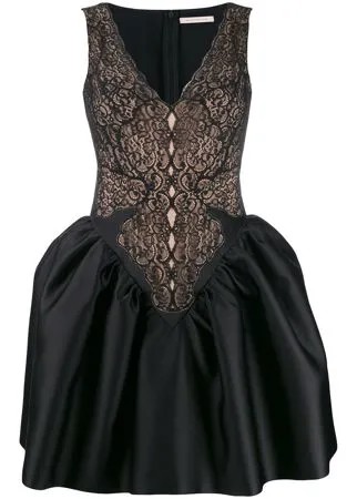Christopher Kane кружевное платье мини