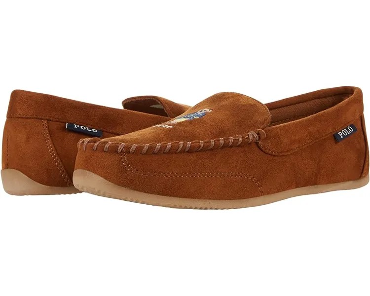 Тапочки Polo Ralph Lauren Declan Bear Moccasin Slipper, цвет Snuf