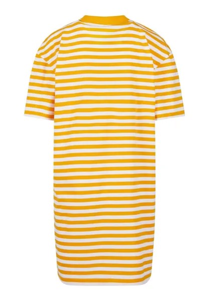 Платье из джерси STRIPED Urban Classics, белый