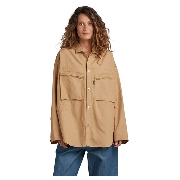 Рубашка G-Star Chest Pocket, коричневый