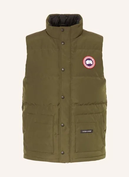 Пуховик фристайл Canada Goose, хаки