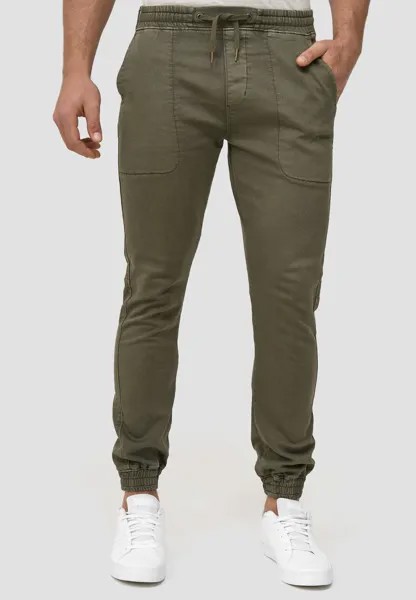 Брюки спортивные NIZAR INDICODE JEANS, цвет army