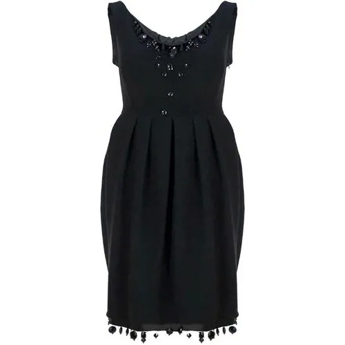 Платье MOSCHINO, вечернее, размер 44, черный