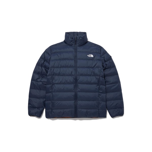 Пуховик мужской темно-синий The North Face, темно-синий