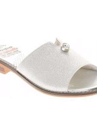 Тофа TOFA пантолеты женские летние, размер 39, цвет серебряный, артикул 204791-5