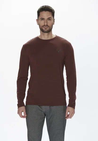 Функциональная рубашка JOKERS M L/S с инновационной технологией Quick Dry VIRTUS, цвет French Bordeaux