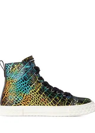 Giuseppe Zanotti высокие кеды Blabber