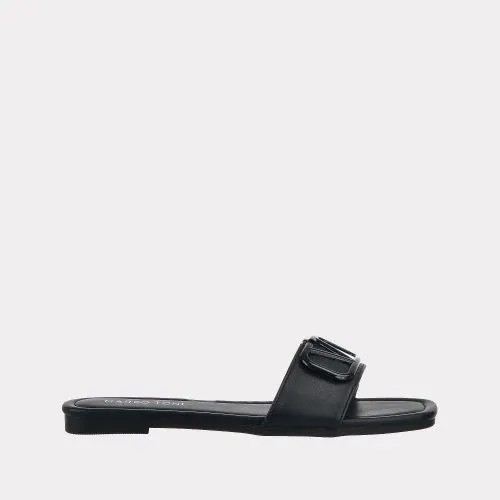 Сланцы женские Versiya shop SW518 черные 41 RU