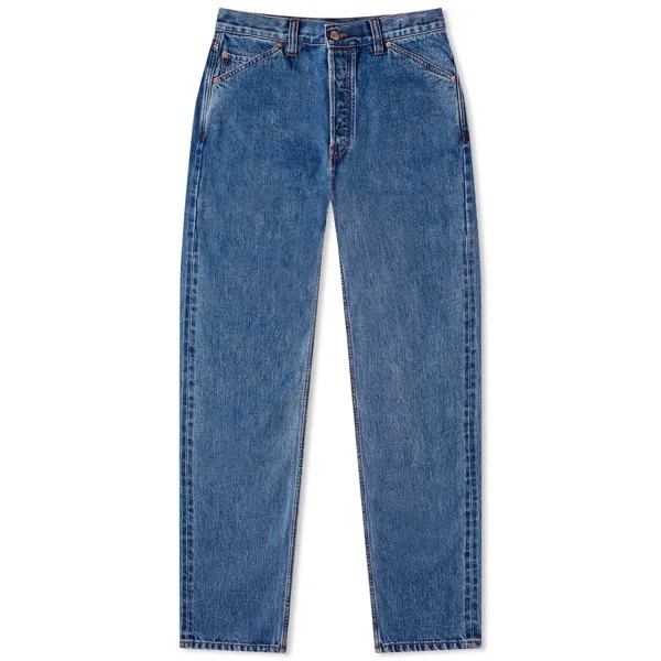 Джинсы Drake'S Selvedge Denim Jeans, цвет Bleach Wash
