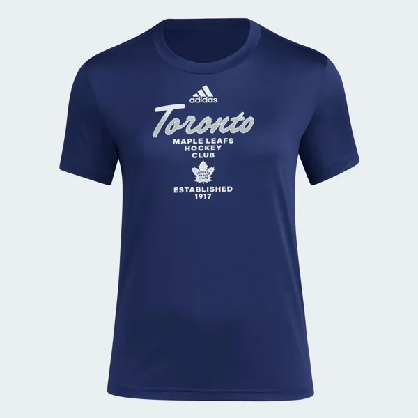Футболка Playmaker Maple Leafs Adidas, цвет Blue/Nhl-Tml-522-3
