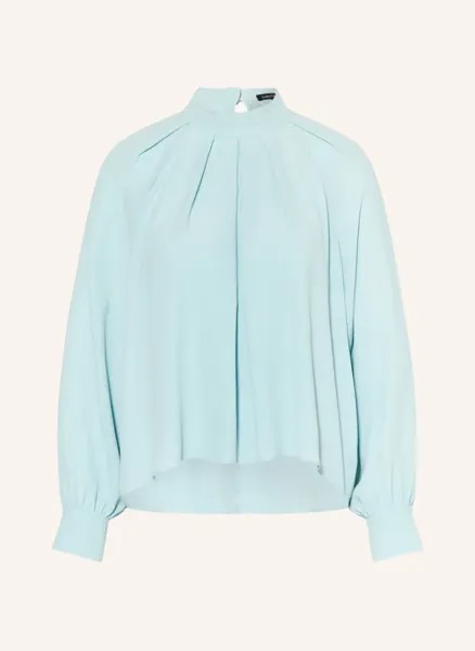 Блузка-рубашка из шелка Luisa Cerano, бирюзовый
