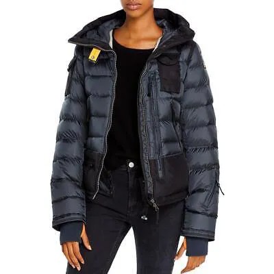 Женская черная стеганая короткая куртка-пуховик Parajumpers с капюшоном XXS BHFO 7087