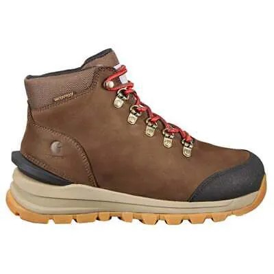 Carhartt Gilmore Водонепроницаемые 5-дюймовые коричневые рабочие ботинки Hiker с мягким носком