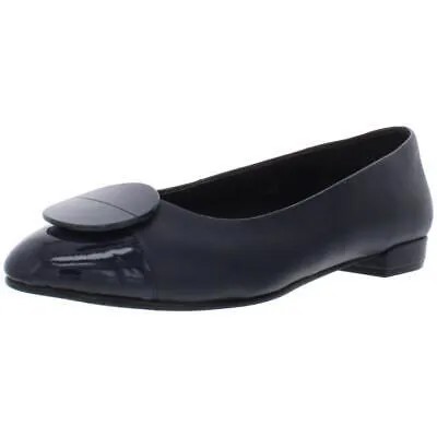 VANELi Женские кожаные шлепанцы Urbet с острым носком Penny Loafers BHFO 9886