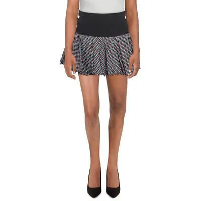 Женская плиссированная мини-юбка с текстурированной пряжкой Endless Rose BHFO 4784