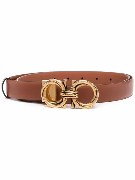 Salvatore Ferragamo ремень с пряжкой Gancini