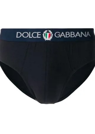 Dolce & Gabbana трусы-брифы с вышитым логотипом