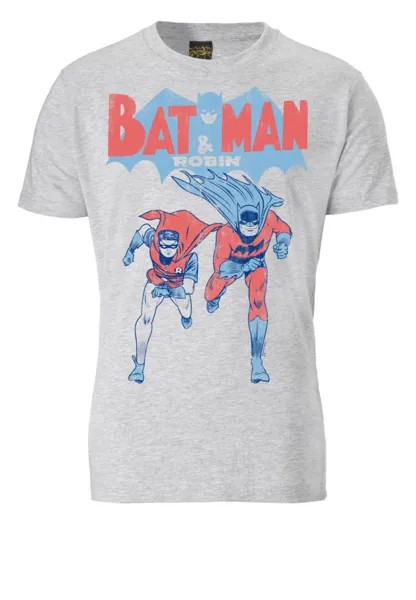 Футболка Logoshirt BATMAN AND ROBIN, серый