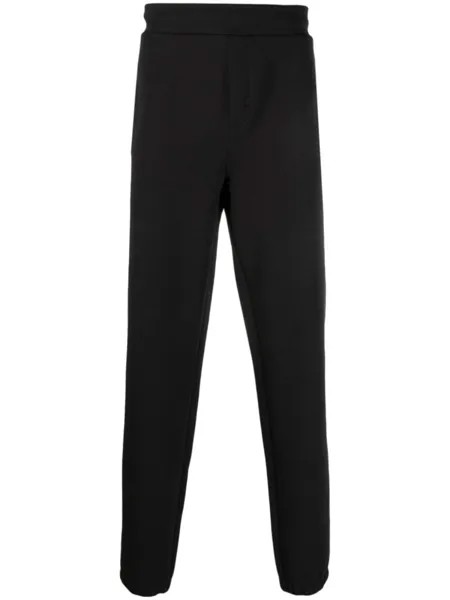 Calvin Klein спортивные брюки с тисненым логотипом, черный