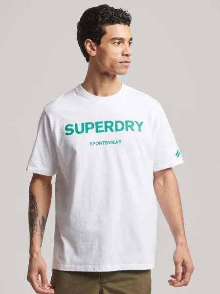 Футболка Superdry Code Core Sport, оптика