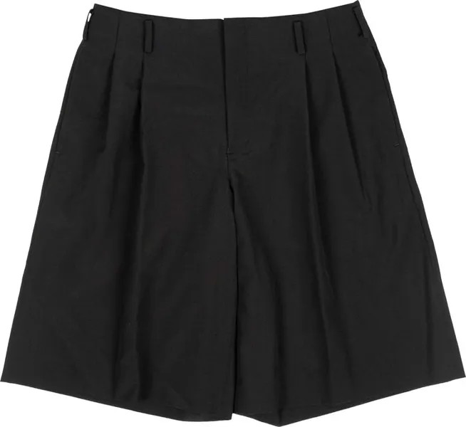 Шорты Comme des Garçons Homme Plus Tropical Wool Short 'Black', черный