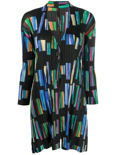 Pleats Please Issey Miyake кардиган Hopscotch Colours