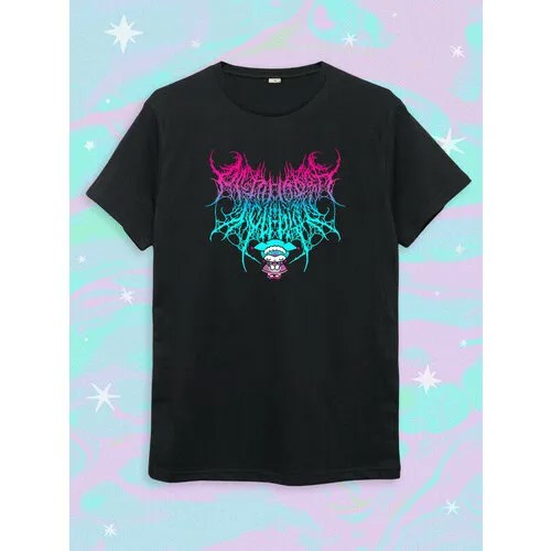 Футболка Design Heroes, размер XS, чёрный