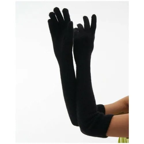 Перчатки Sorelle Mohair черные, One Size