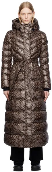 Коричневый пуховик Calina Кофейный Mackage