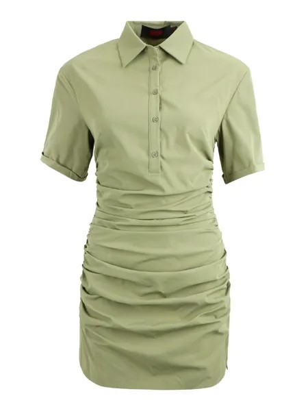 Рубашка-платье Misspap, оливковый