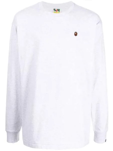 A BATHING APE® топ с длинными рукавами
