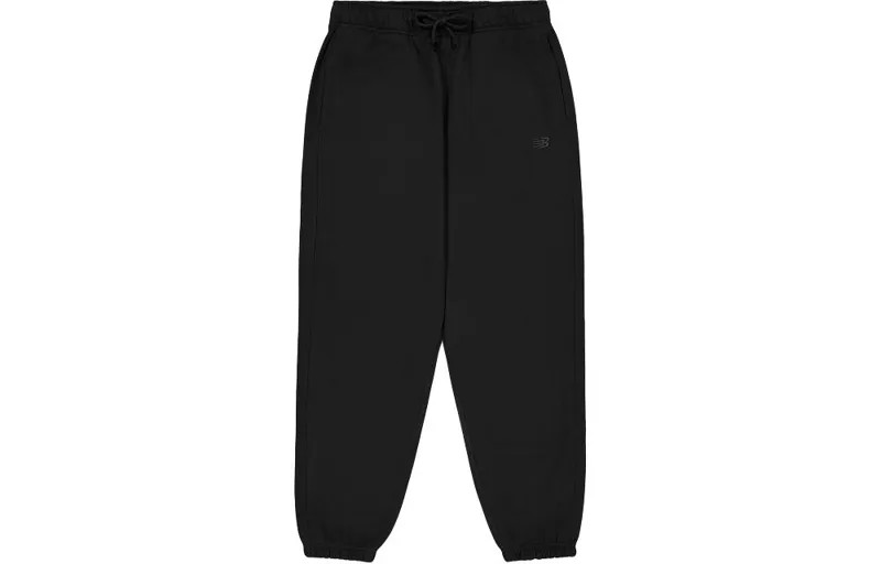 Мужские трикотажные спортивные штаны New Balance, цвет Black