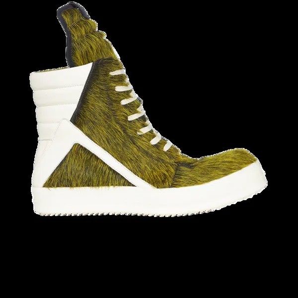 Ботинки Rick Owens Luxor Geobasket, зеленый