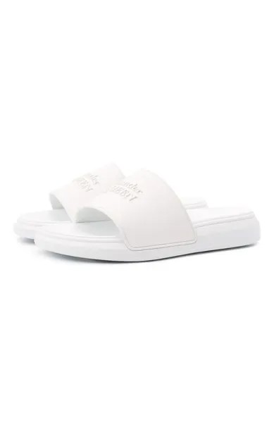 Резиновые шлепанцы Alexander McQueen