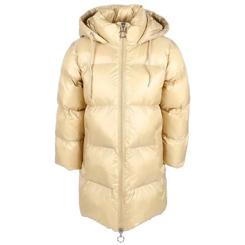 Пальто Y-CLU', демисезон/зима, размер 104, бежевый