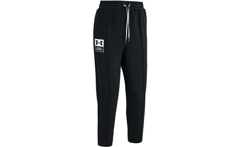 Женские трикотажные спортивные штаны Under Armour, цвет Black