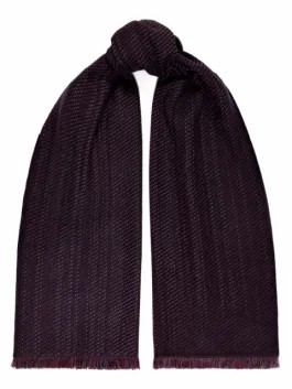 Шарф мужской Labbra 01-00037575 бордовый, 52х182 см