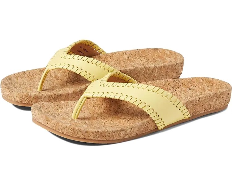 Сандалии Jack Rogers Thelma Comfort Flip-Flop, цвет Butter/Butter