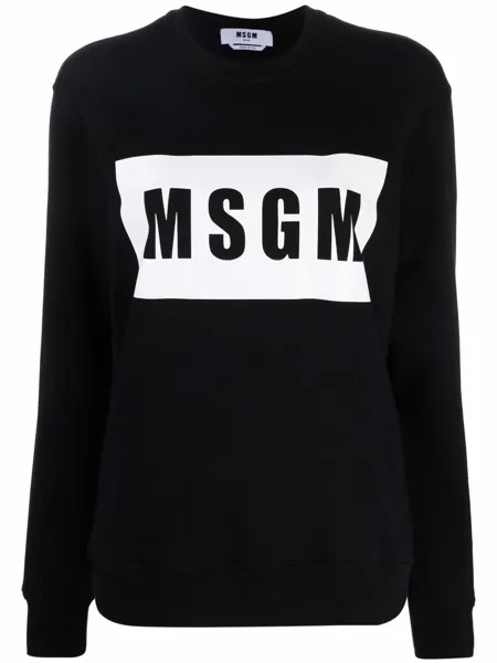 MSGM толстовка с логотипом