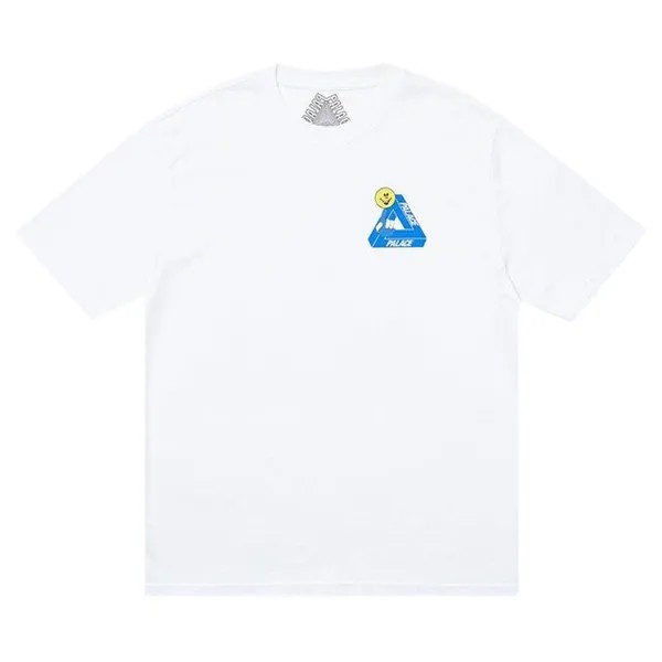 Футболка Palace Tri-Smiler T-Shirt 'White', белый