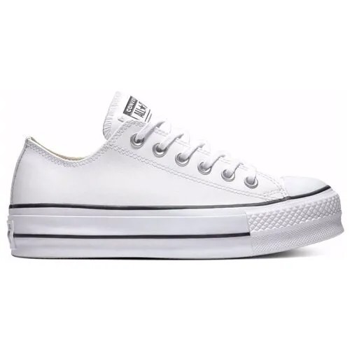 Кожаные женские кеды Converse Chuck Taylor All Star Lift 561680 белые (39)