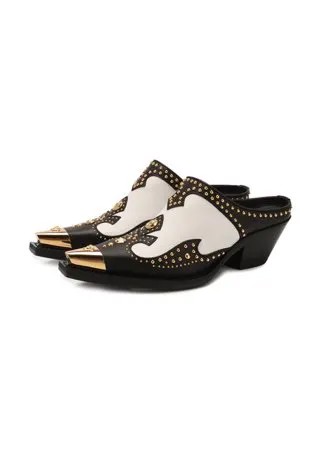 Кожаные мюли Medusa Western Versace