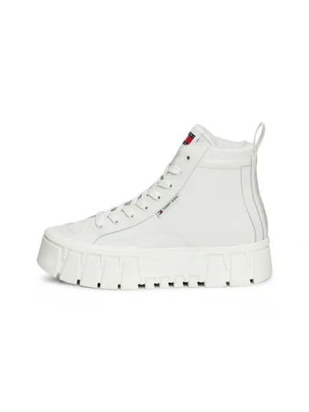 Высокие кеды Tommy Jeans, белый