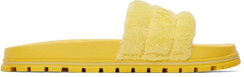 Желтые сандалии The Terry Slide Marc Jacobs