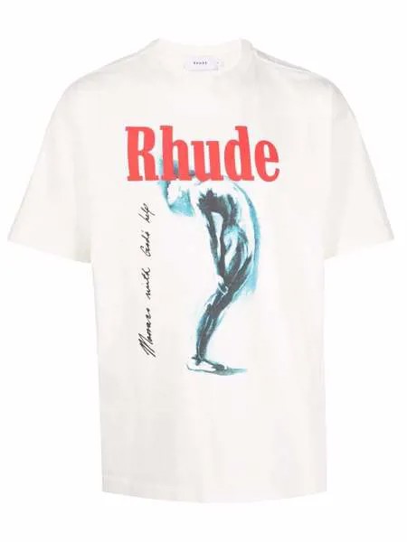 Rhude футболка God Help Me Tee